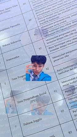 Trend JJ nilai rapot