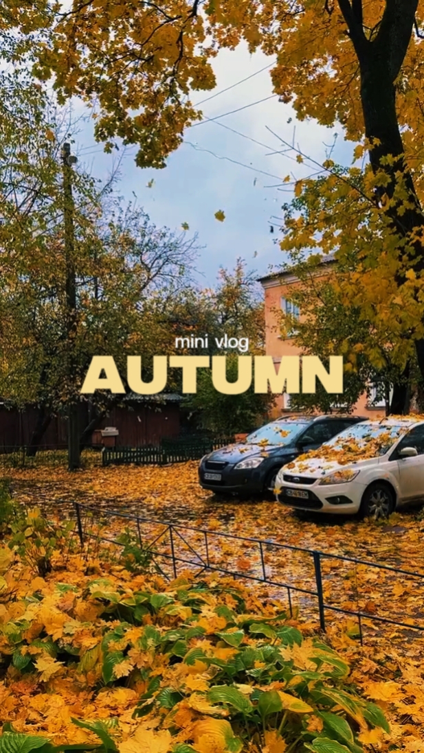 Mini vlog de otoño 
