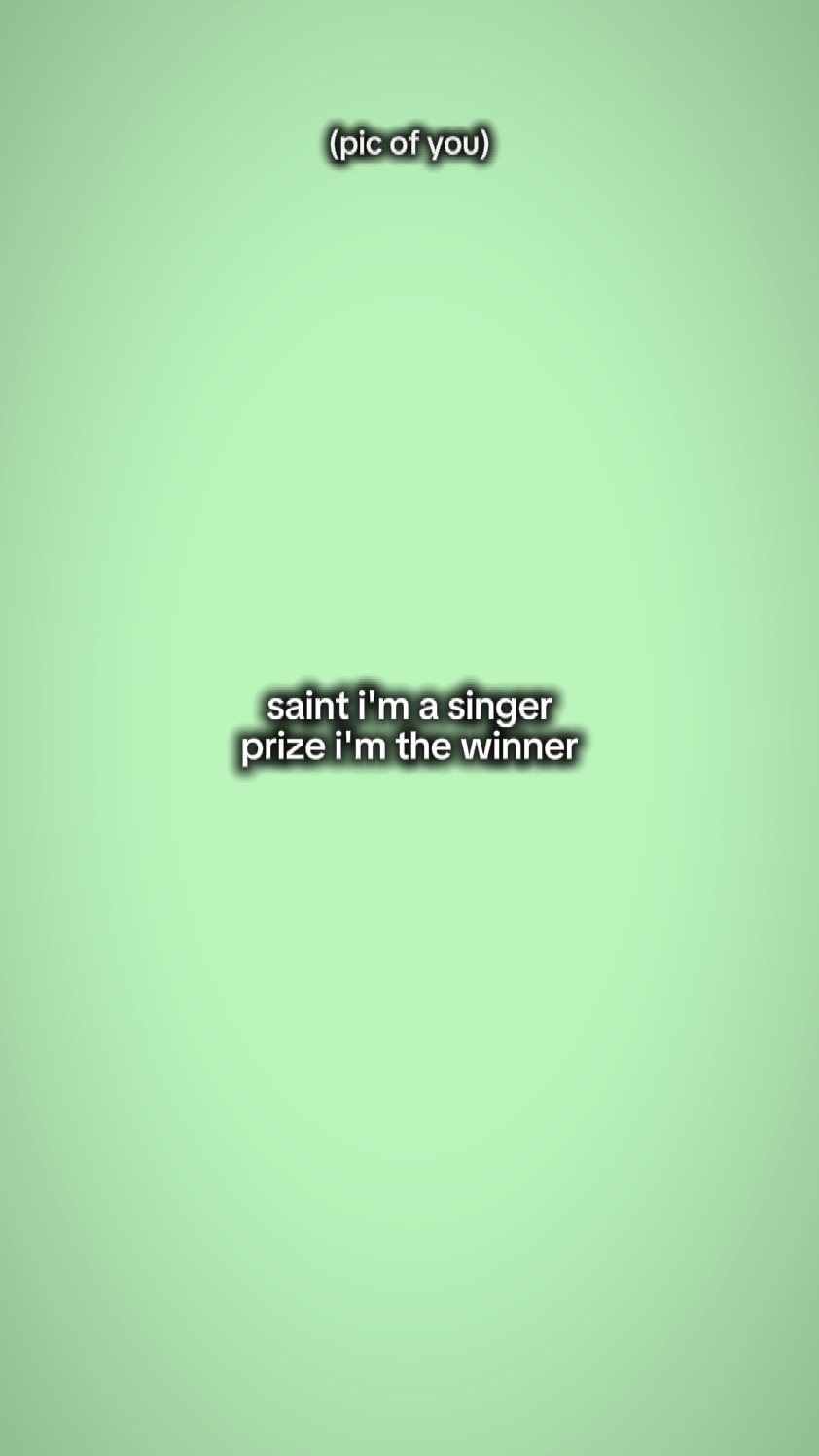 saint i'm a singer
