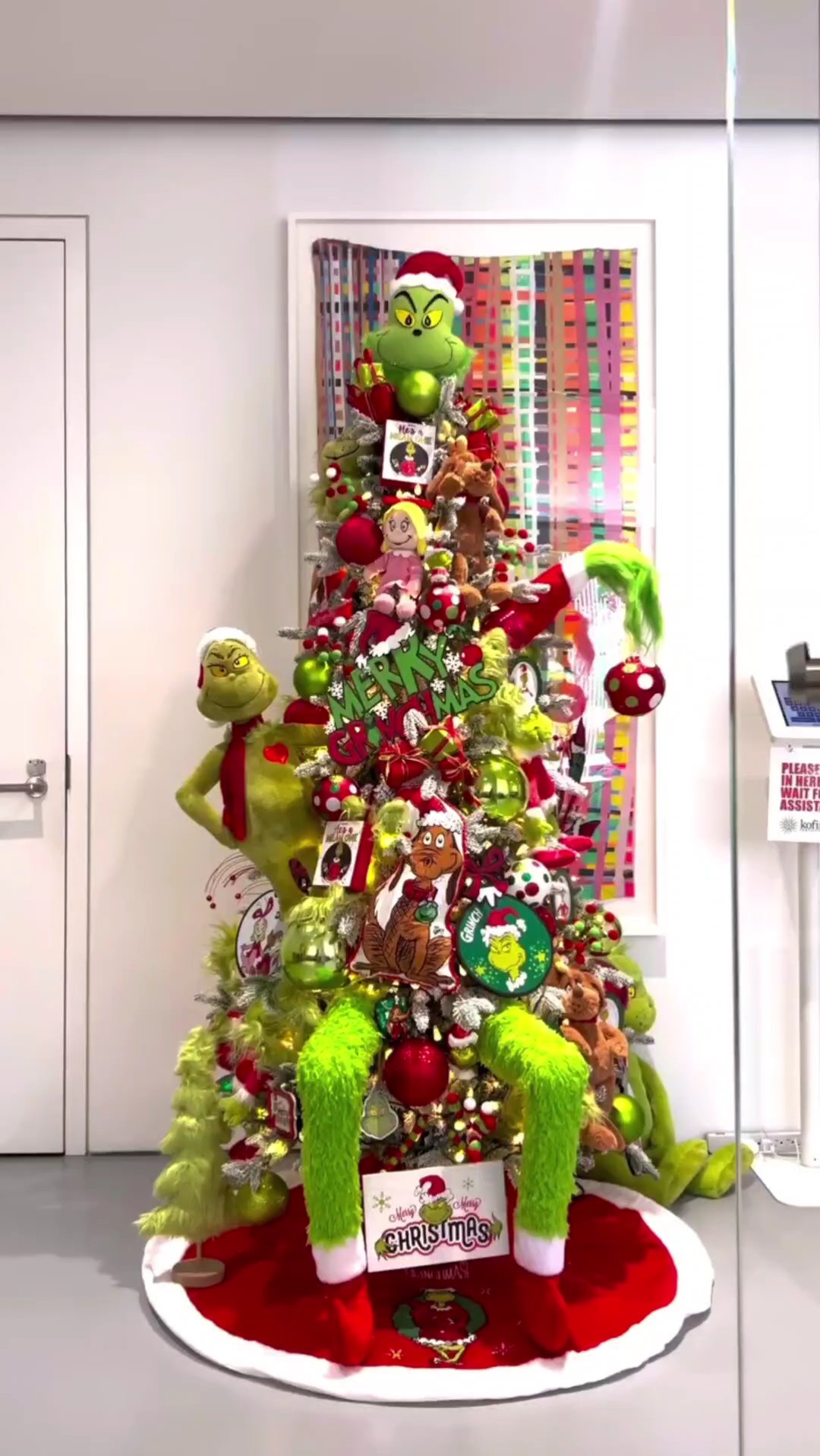 Árbol de Navidad de dibujos animados