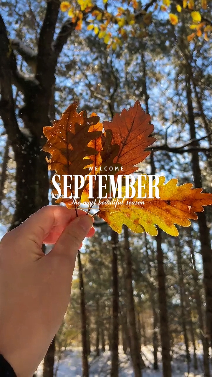 Bienvenue en septembre 