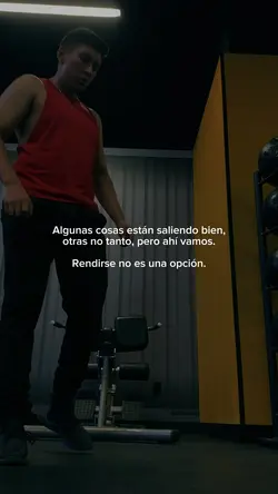 Rendirse no es…