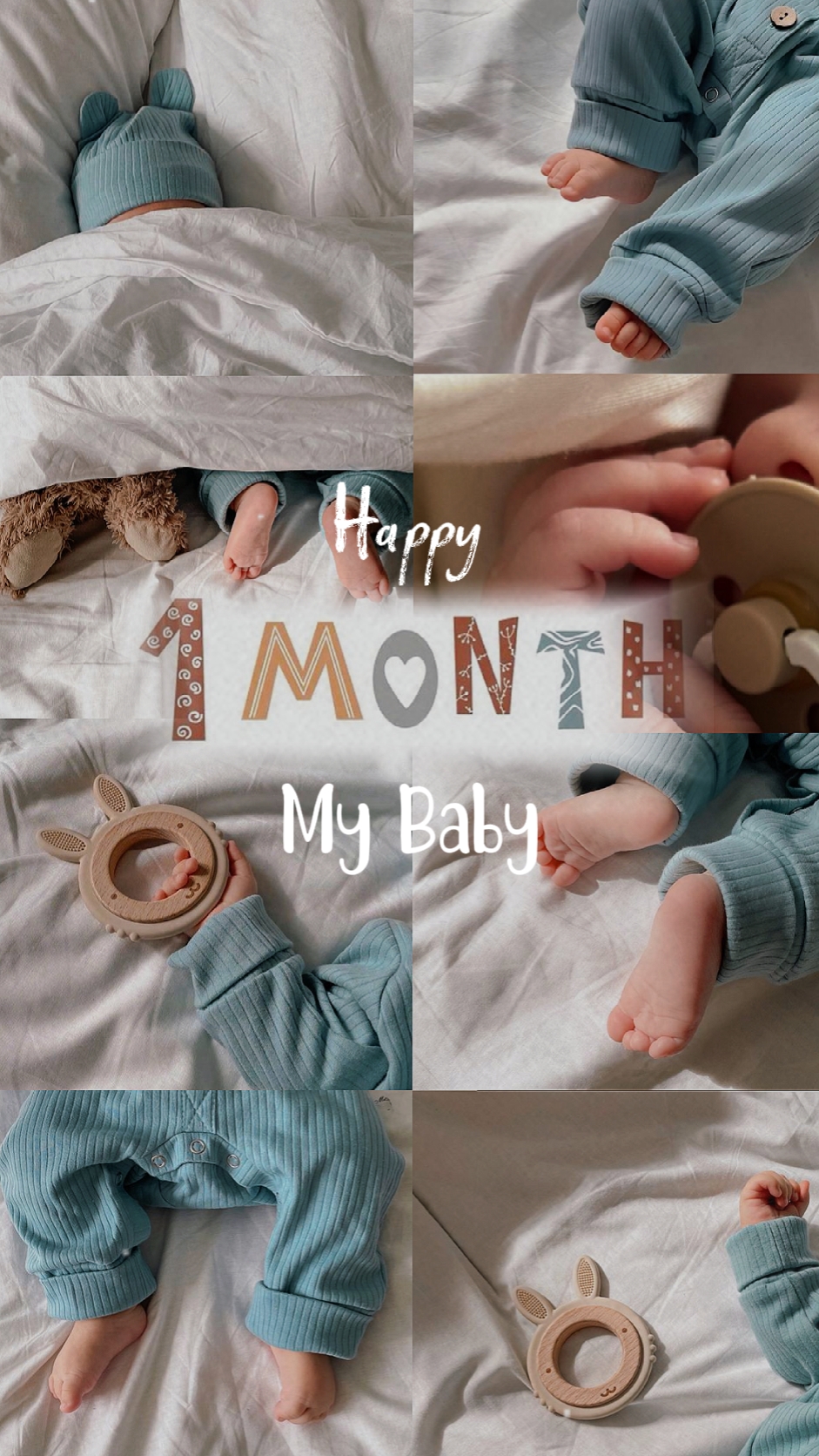 happy 1 month myBaby