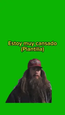 Estoy muy cansado