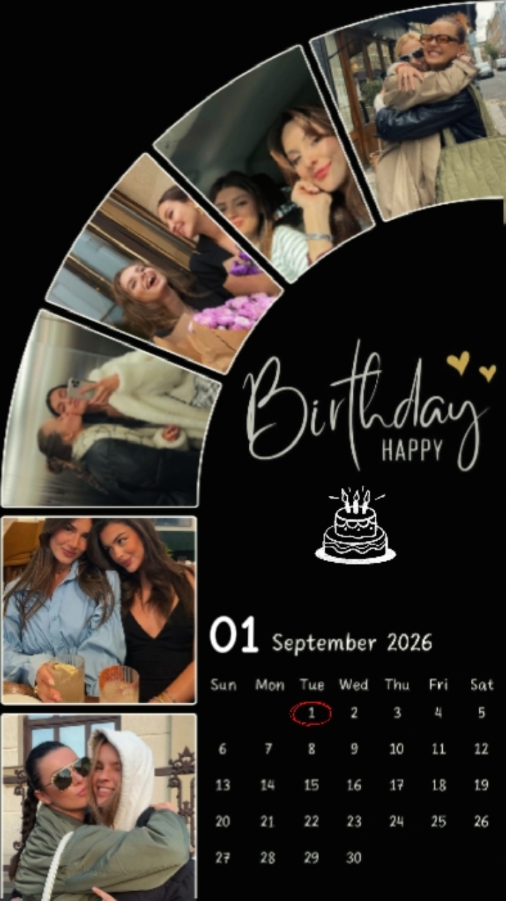 BIRTHDAY 1 SEPTEMBER