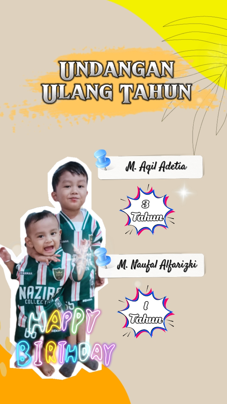 Undangan Ulang Tahun