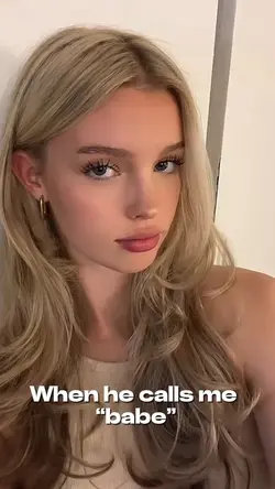 Calls me babe