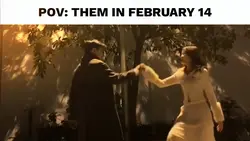 Them in February 14