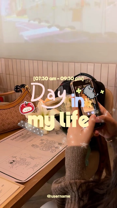 Day in my life intro