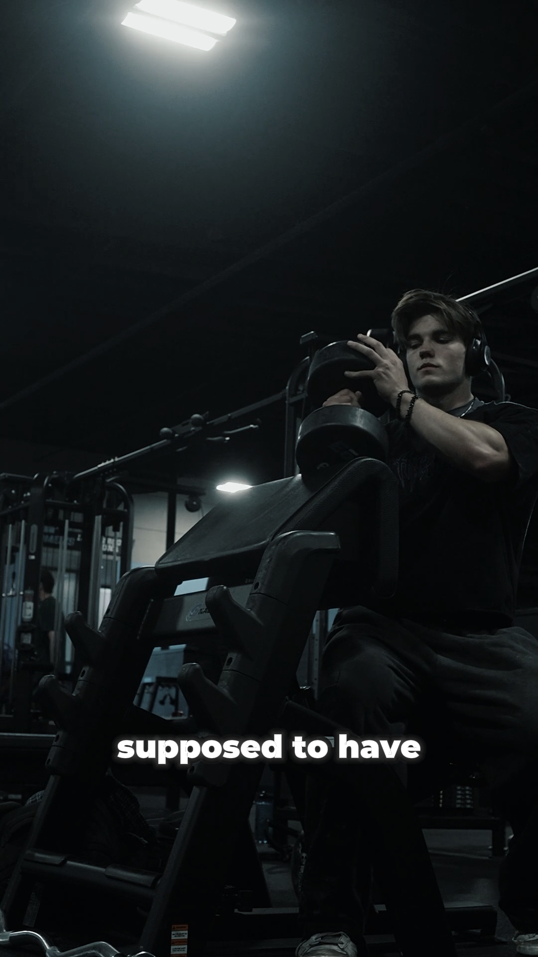 sad gym vibes