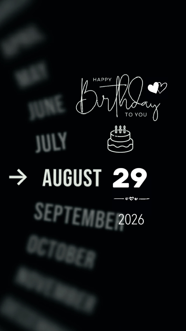 HBD 29 AOÛT