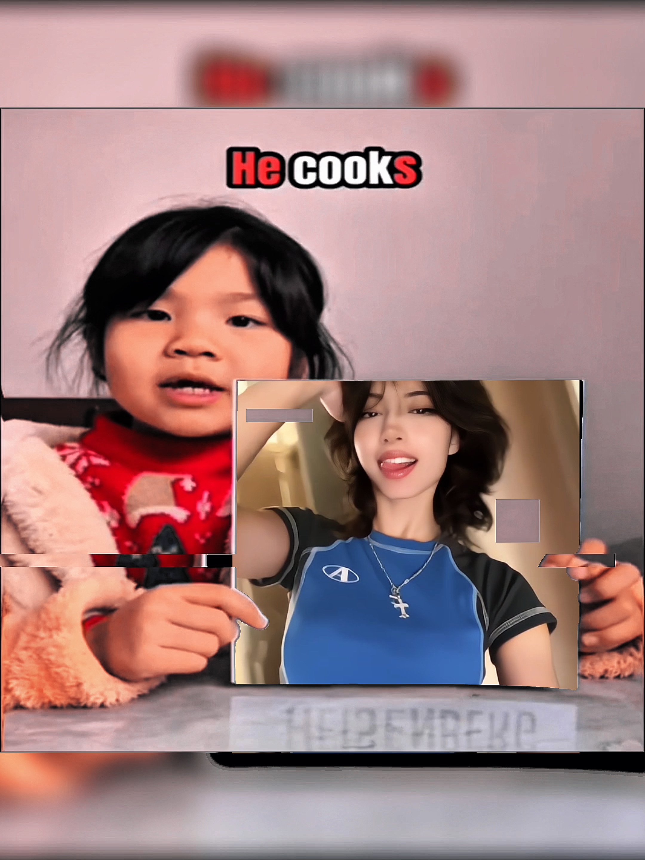 he cooks