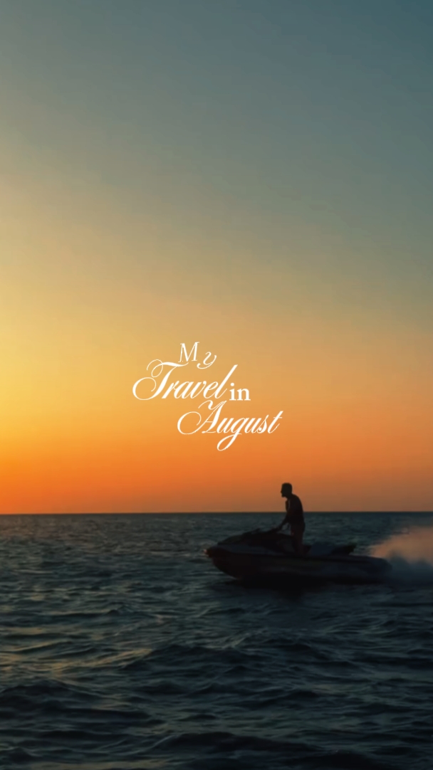 my travel in August 