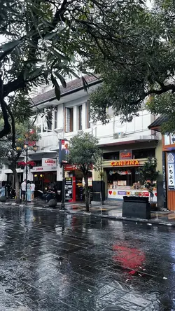 Bandung Braga hujan