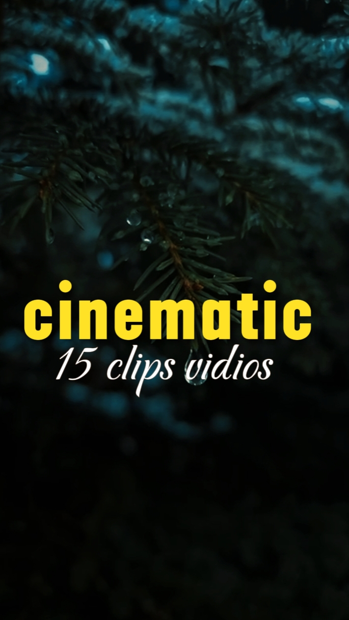 15 klip sinematik 