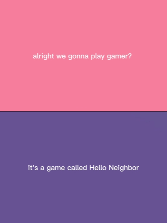 hello neighbor