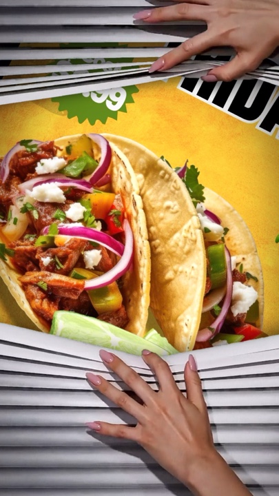 Cartel de comida