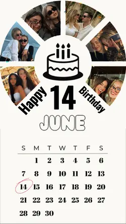 14 June Birthday