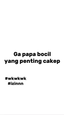 ga papa bocil