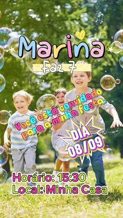 Convite Aniversário