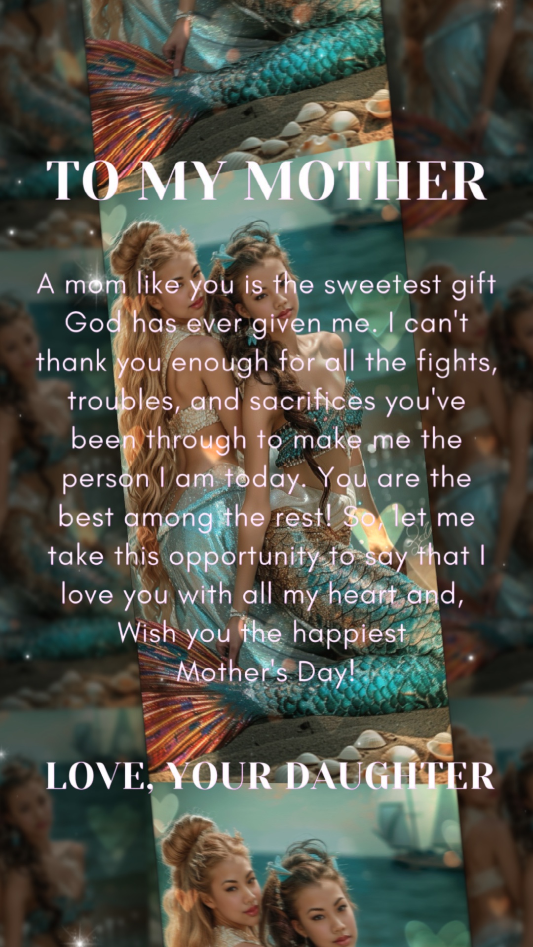 To my mother 