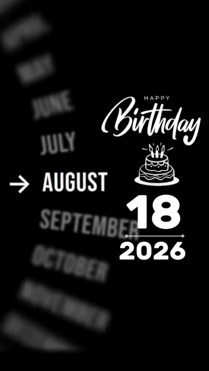 happy birthday 18
