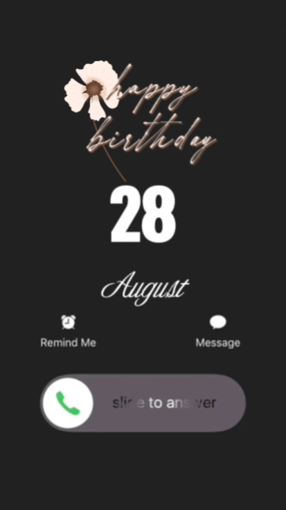 B'day friend