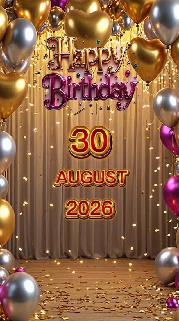 HBD 30 DE AGOSTO 