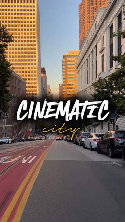 City vlog trend 