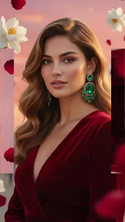 Petali di rosa sullo schermo, magia in ogni foto