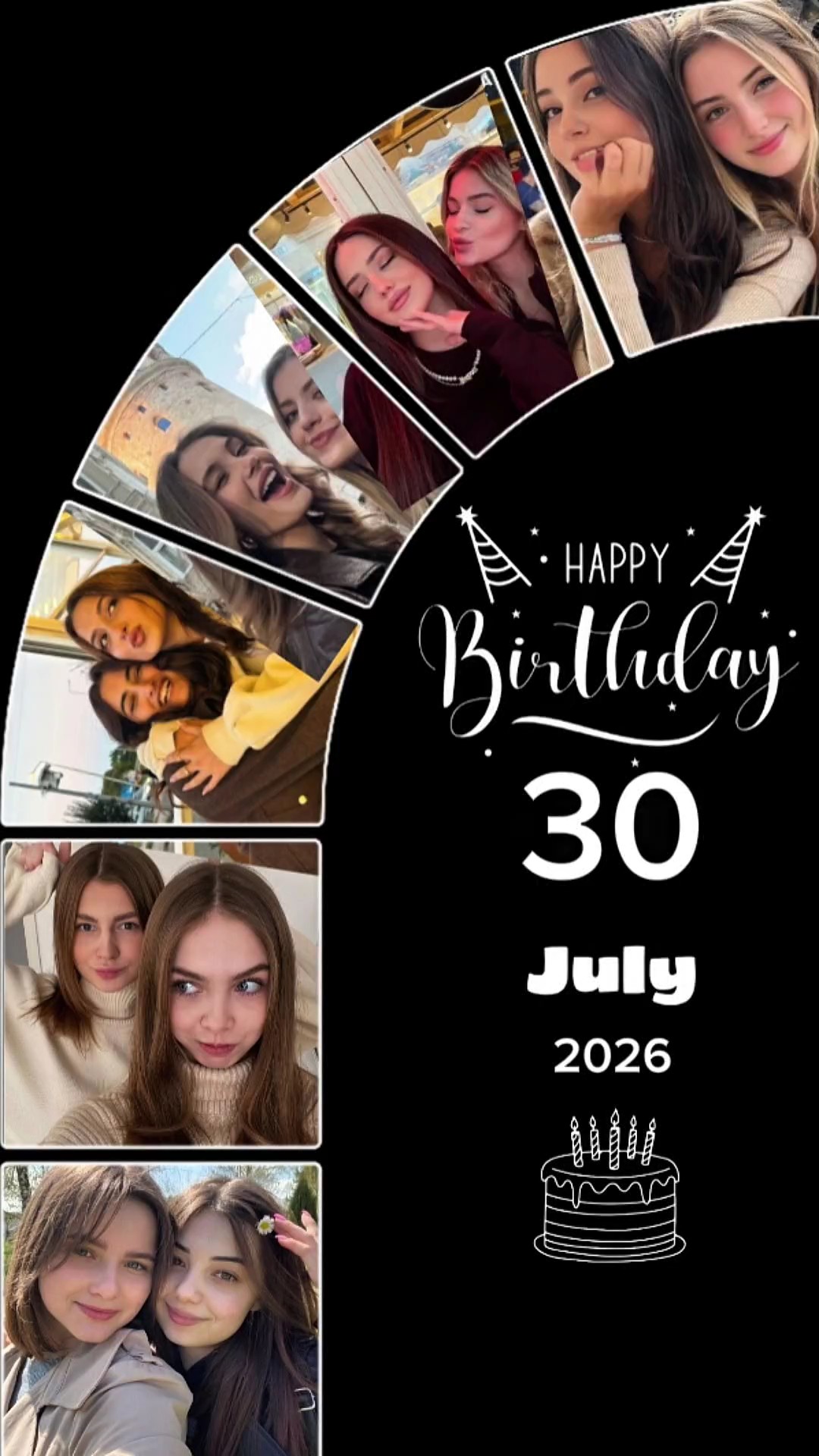 Cumpleaños 30 de julio 