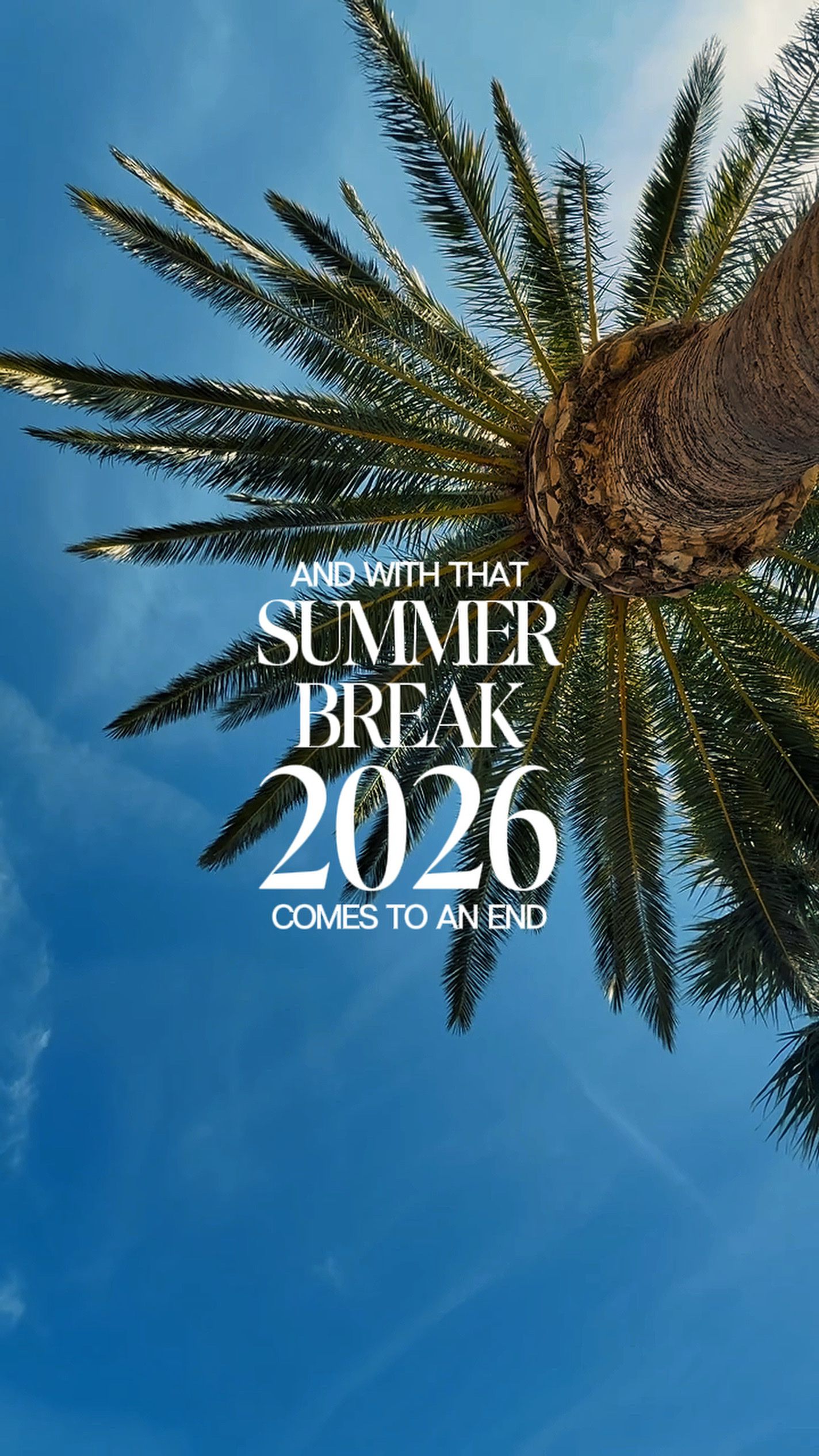 Vacaciones de verano 