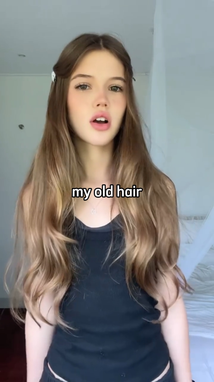 my hair old vs now