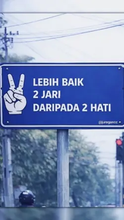 katakata dua jari