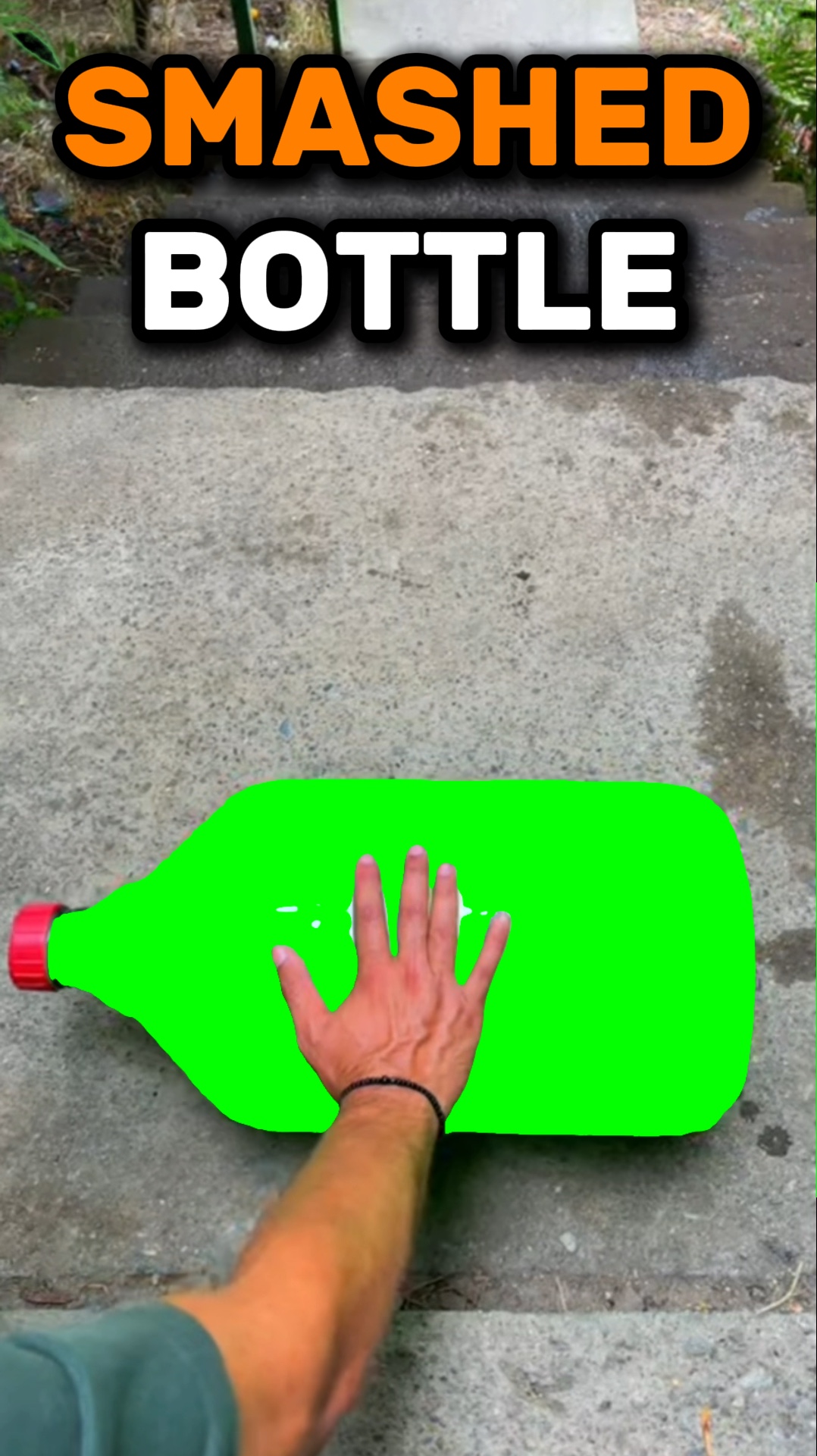 Large bottle broke 