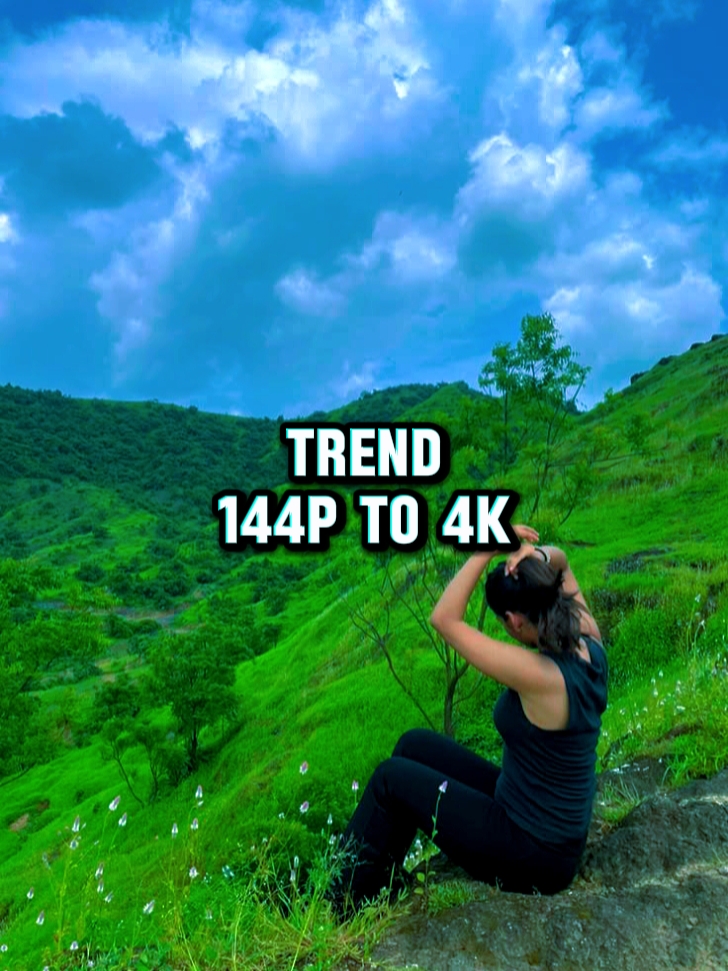 Tendencia de 144p a 4k
