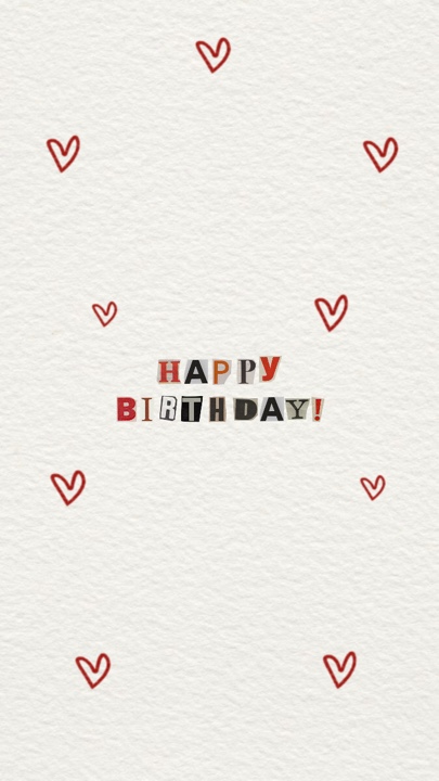 生日快乐纸