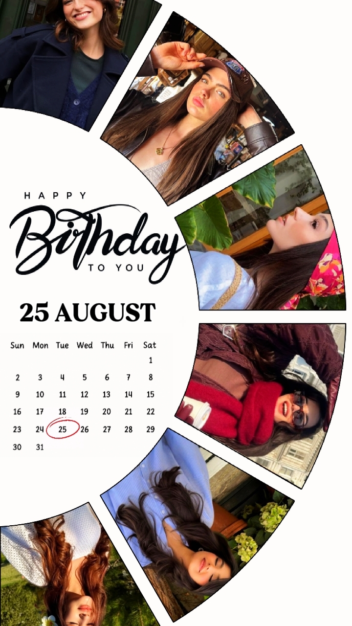 BIRTHDAY 25 AUGUST