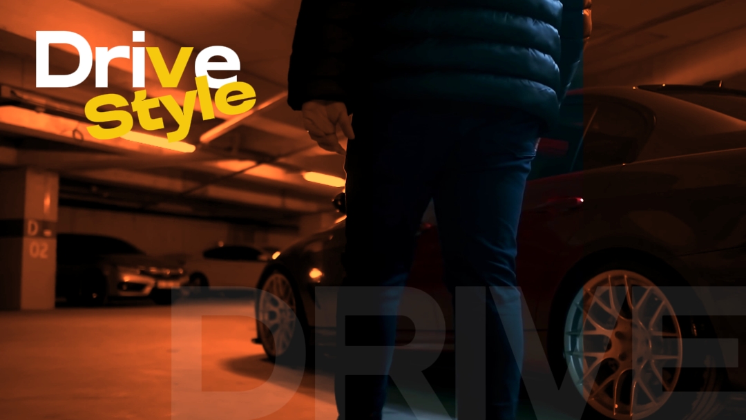 Yellow creative product display automobile