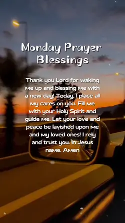 Monday Prayer Bless