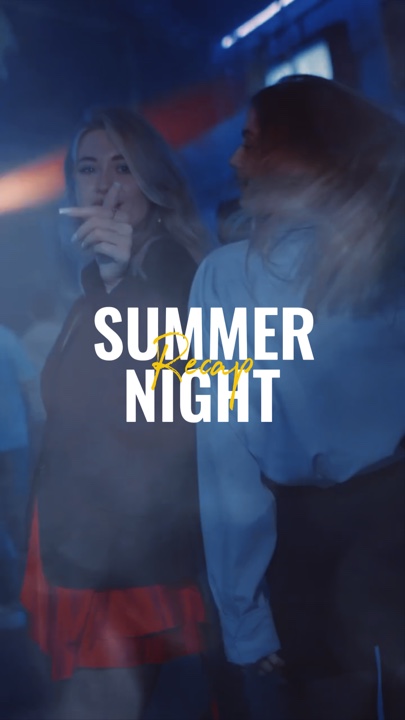 Fiesta nocturna de verano