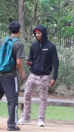 Dropping money prank