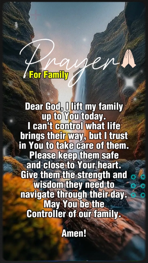 Oración por la familia