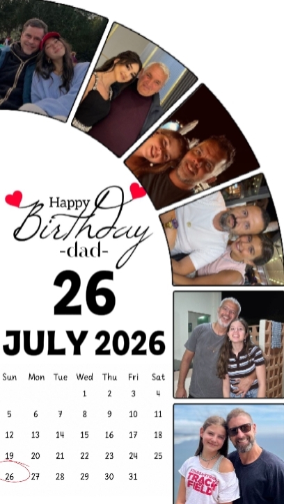 HBD Dad 26 july