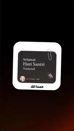 selamat hari santri
