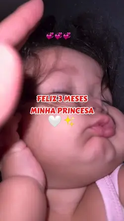 Feliz 3 mês princesa