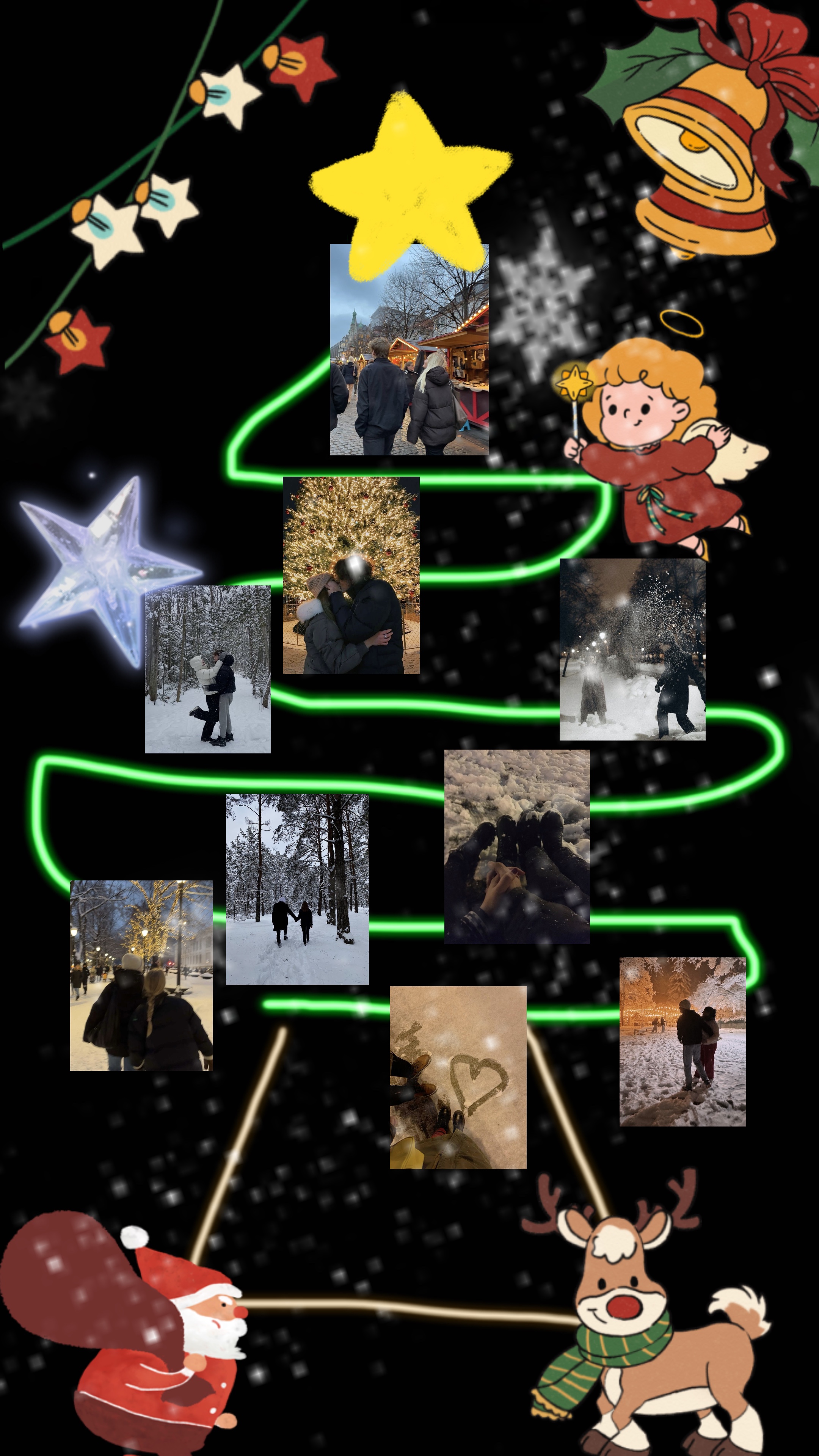Photo christmas tree