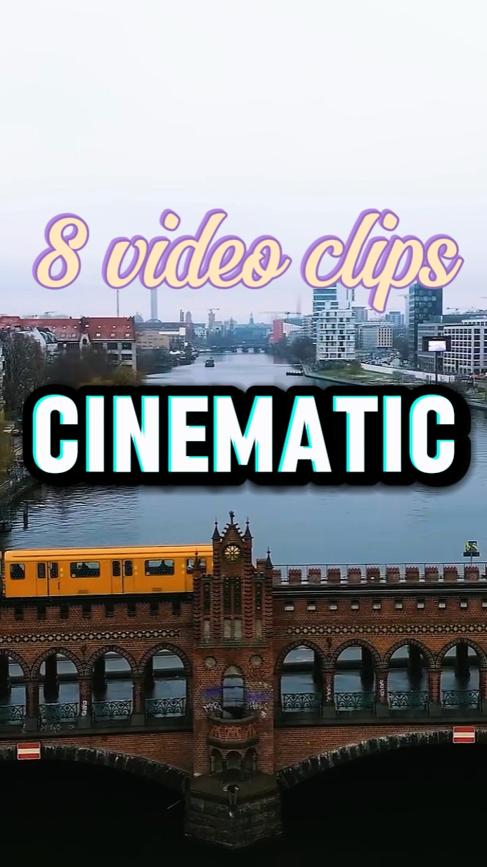 8 clipes cinematográficos