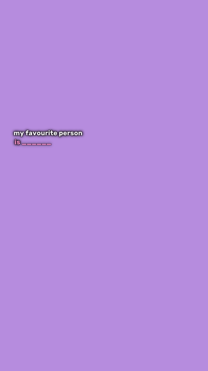 Pessoa favorita 
