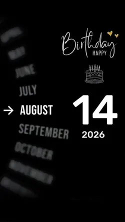 Hbd 14 August 2026